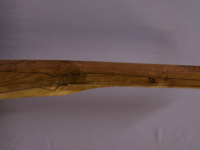 Right side of NR 096 stockwood blank