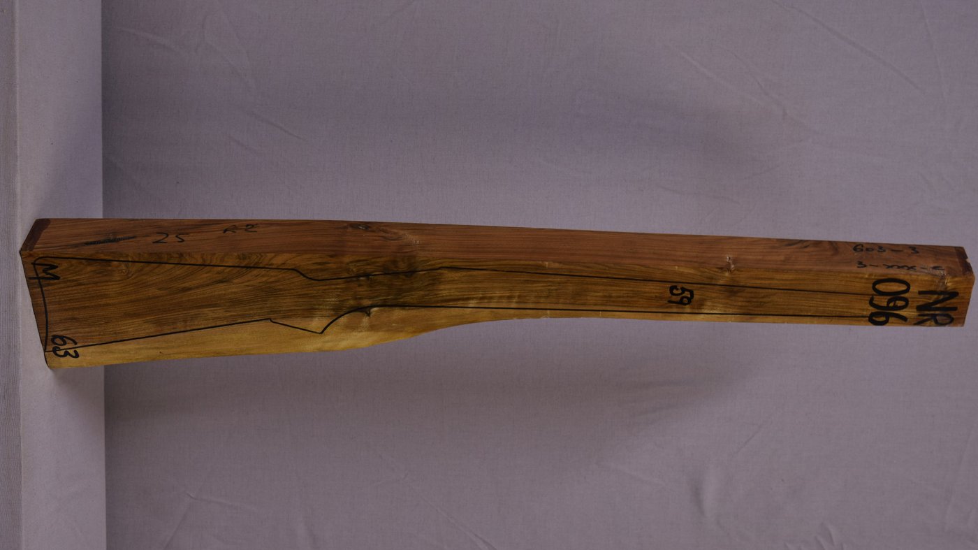 Right side of NR 096 stockwood blank