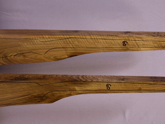 Right side of MPR 105A & 105B stockwood blank