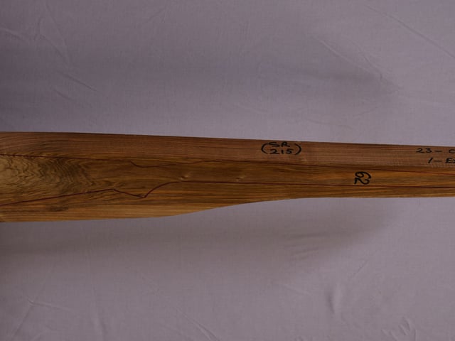 Right side of QR 246 stockwood blank