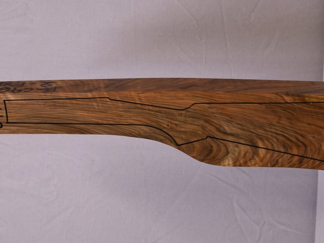 Left side of TD 041 stockwood blank
