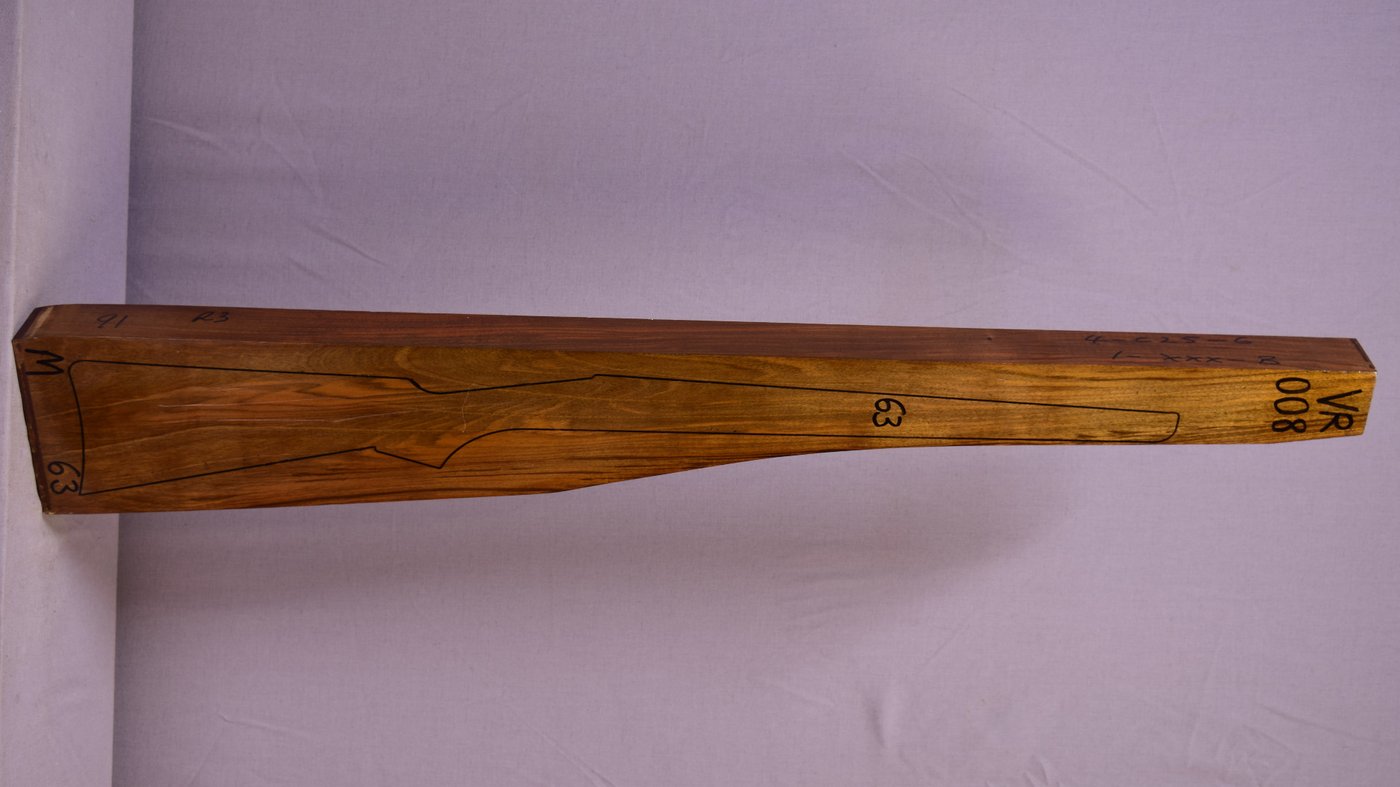 Right side of VR008 stockwood blank