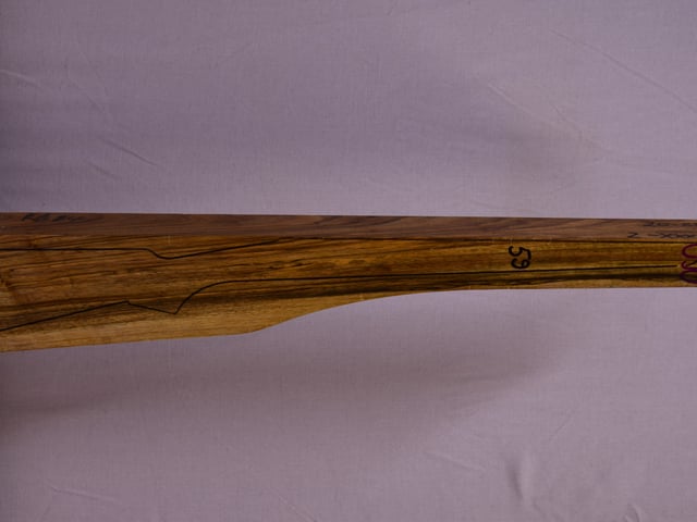 Right side of NR030 stockwood blank
