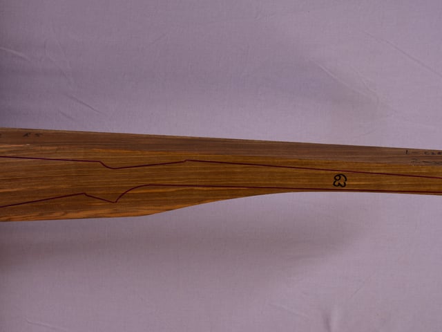 Right side of VR033 stockwood blank