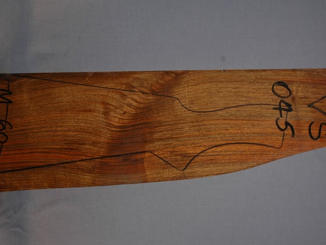 Right side of VS 045 stockwood blank