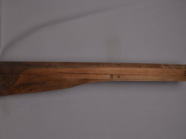 Right side of STDM 011 stockwood blank