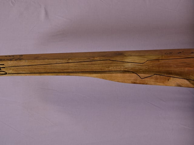 Left side of NR041 stockwood blank