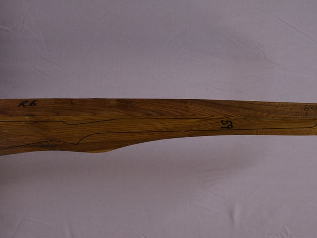 Right side of NR 118 stockwood blank