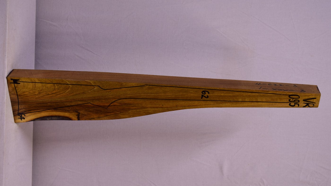Right side of VR095 stockwood blank