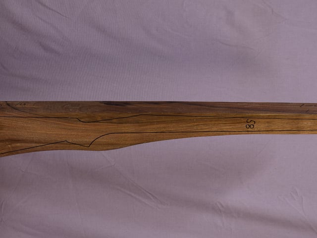 Right side of TR 207 stockwood blank