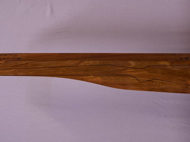 Left side of VR007 stockwood blank