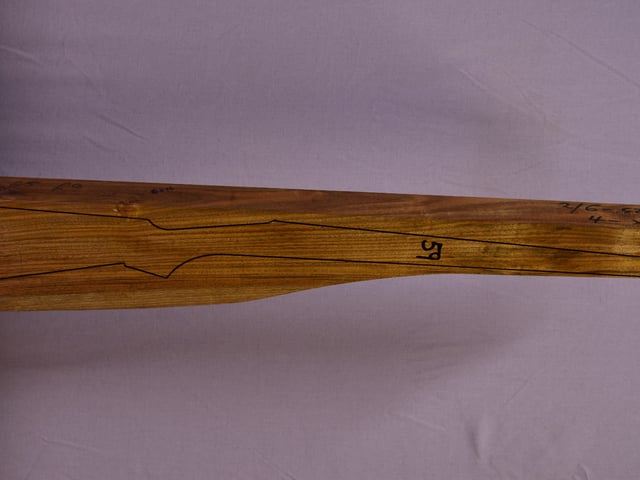 Right side of VR085 stockwood blank