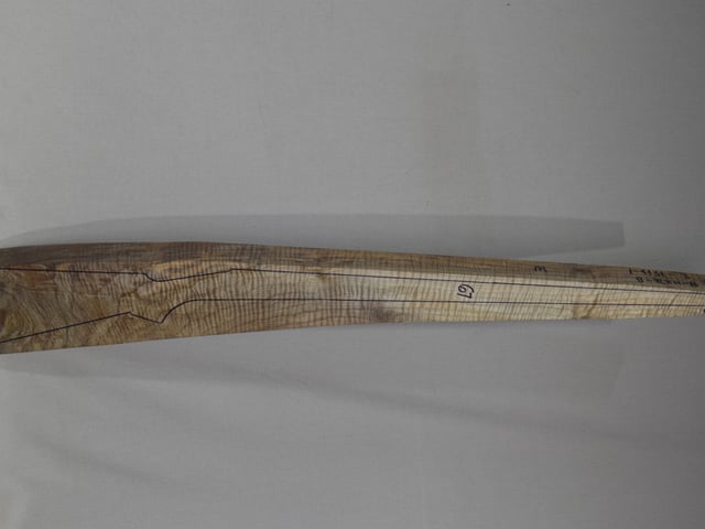 Right side of EXHM 048 stockwood blank