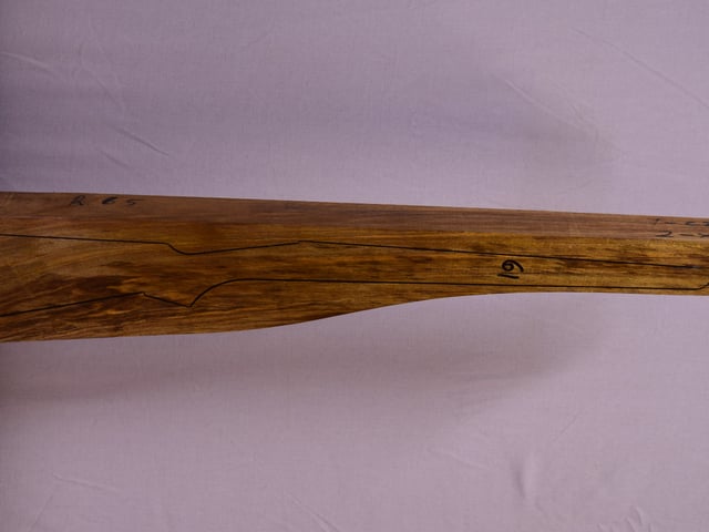 Right side of VR069 stockwood blank