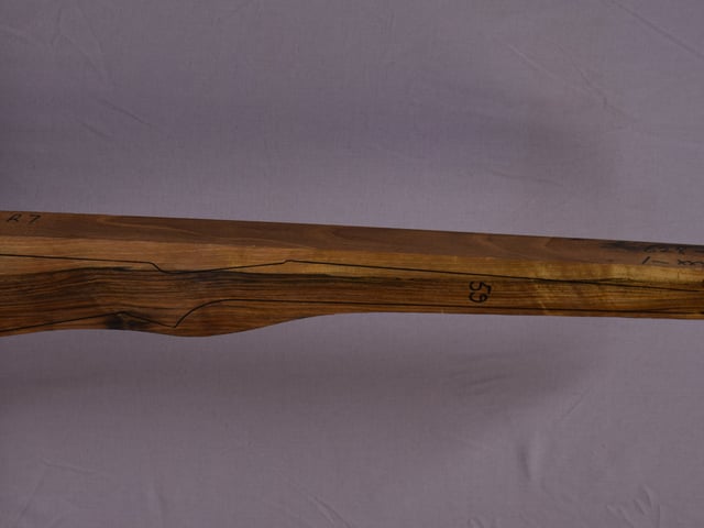 Right side of QR 104 stockwood blank