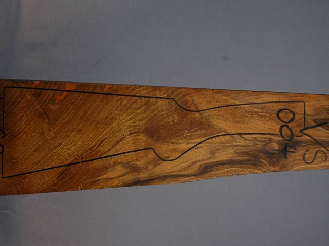 Right side of VS 004 stockwood blank
