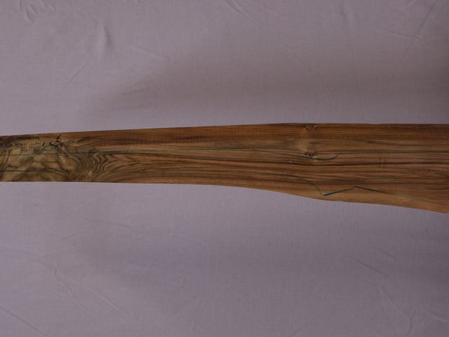 Left side of QR 182 stockwood blank