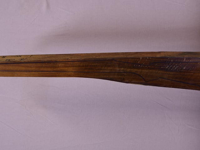 Left side of TR 178 stockwood blank