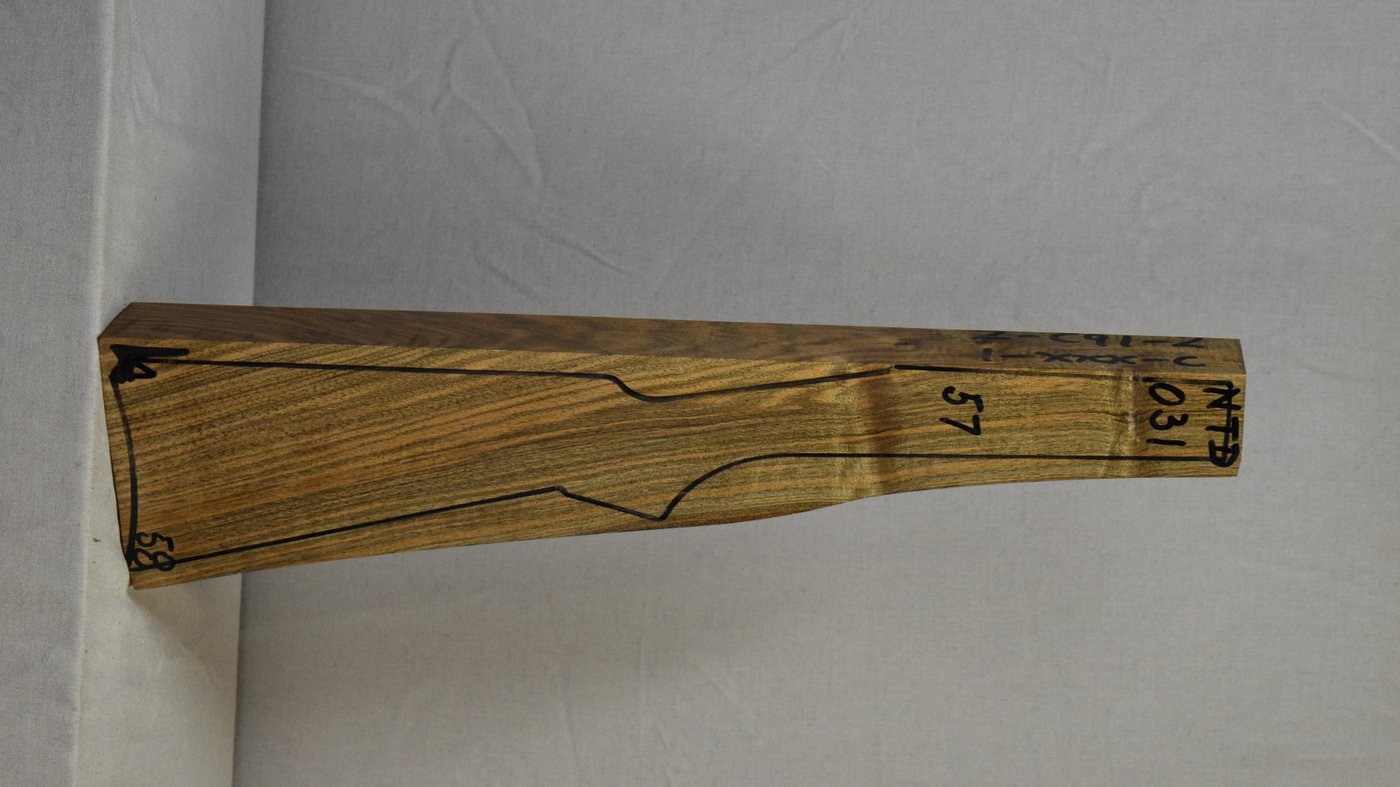 Right side of NTD 031 stockwood blank