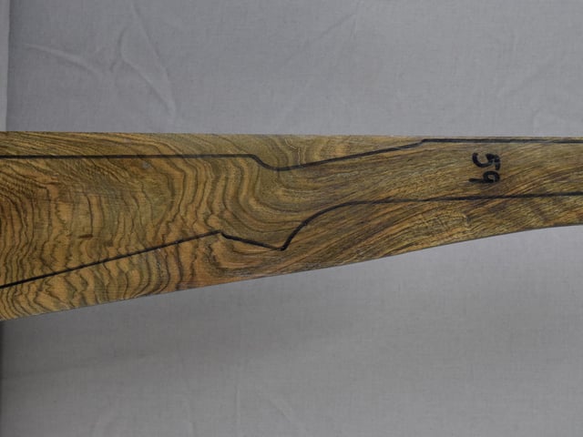 Right side of TTD 025 stockwood blank
