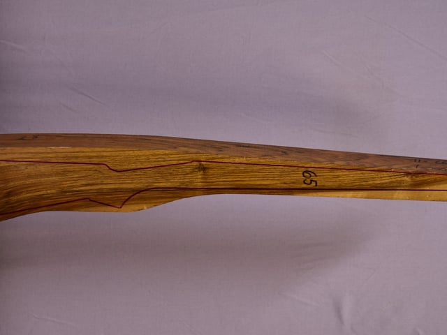 Right side of QR018 stockwood blank