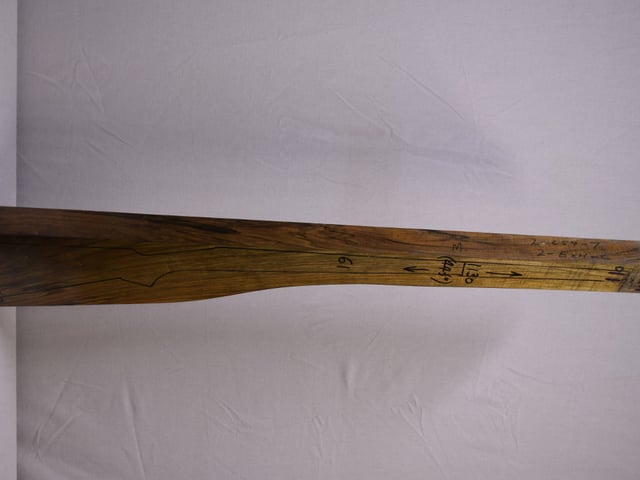 Right side of EXHM 11 stockwood blank