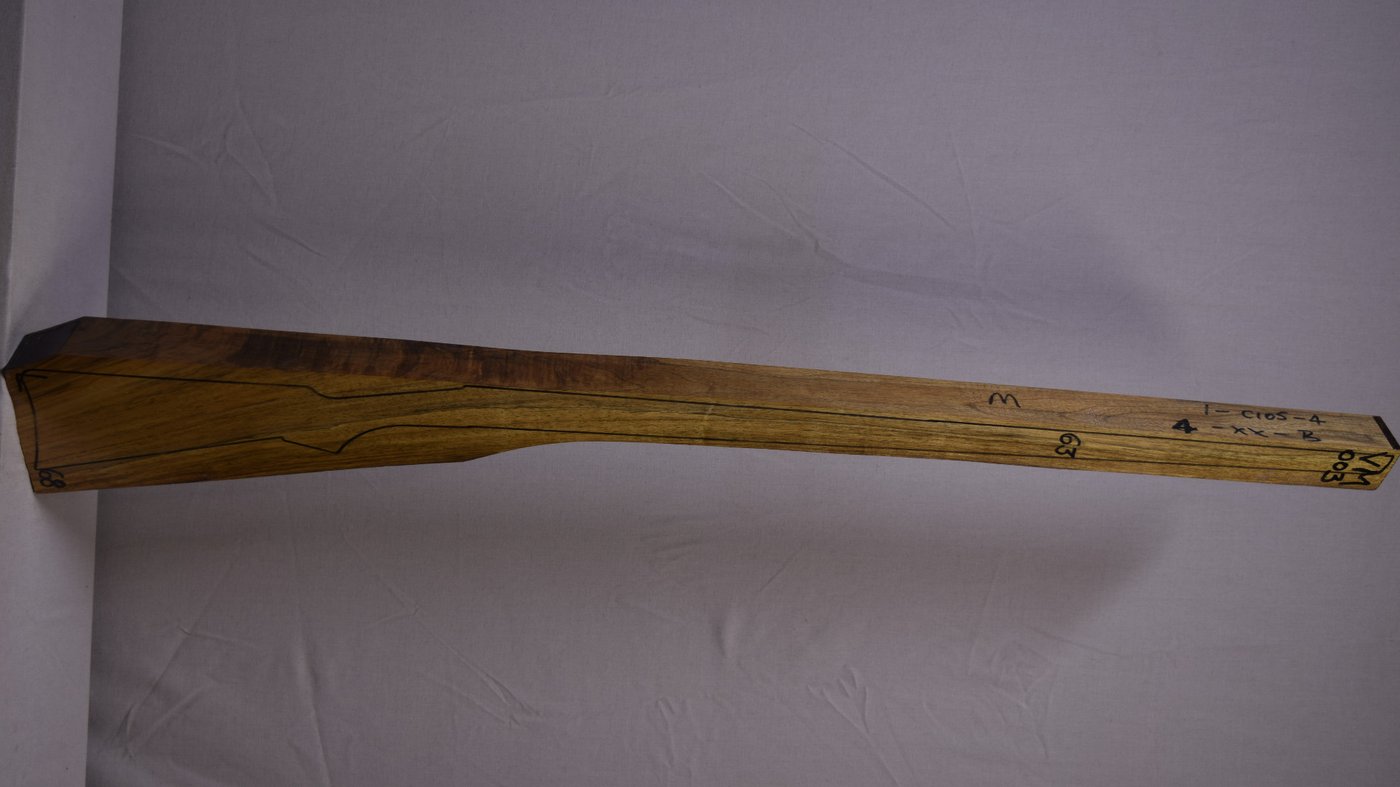 Right side of VM 003 stockwood blank