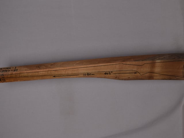 Left side of STDM 012 stockwood blank