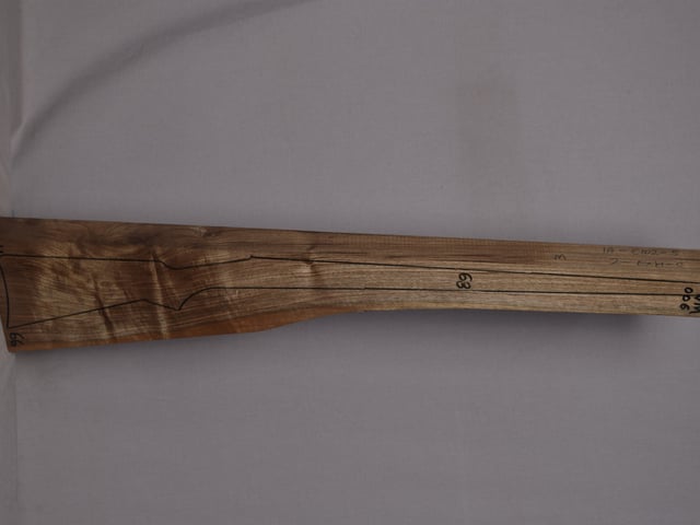 Right side of VM 006 stockwood blank