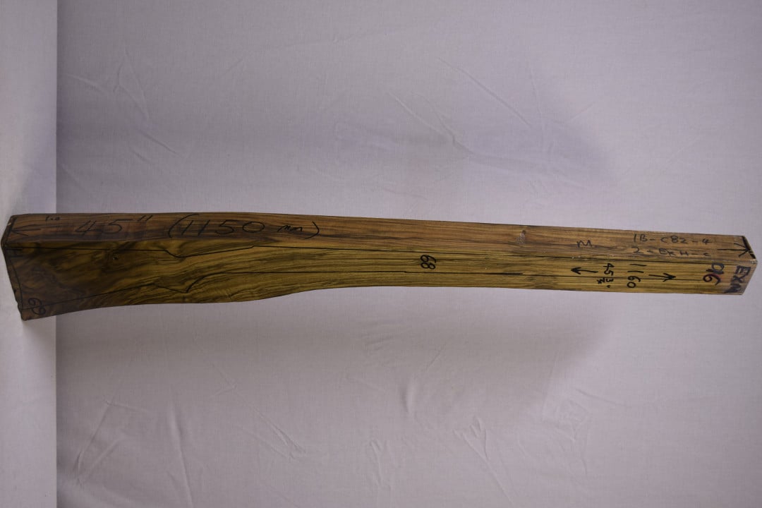Right side of EXHM 16 stockwood blank