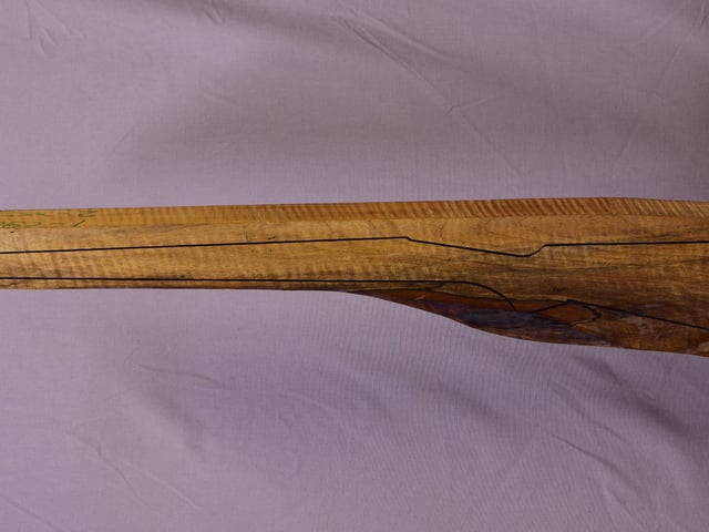 Left side of TR 204 stockwood blank