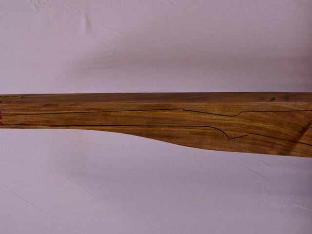 Left side of VR069 stockwood blank