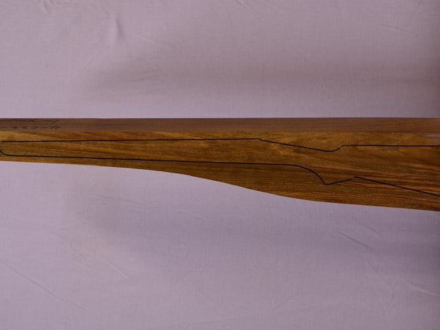 Left side of VR095 stockwood blank