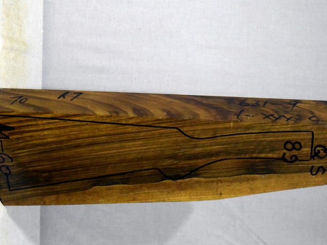 Right side of QS 089 stockwood blank