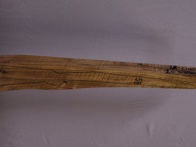 Right side of QR 190 stockwood blank