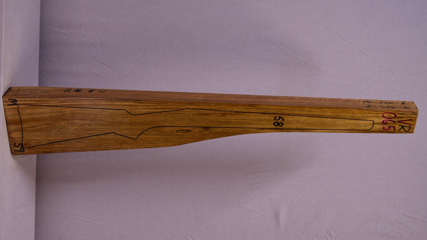 Right side of VR065 stockwood blank