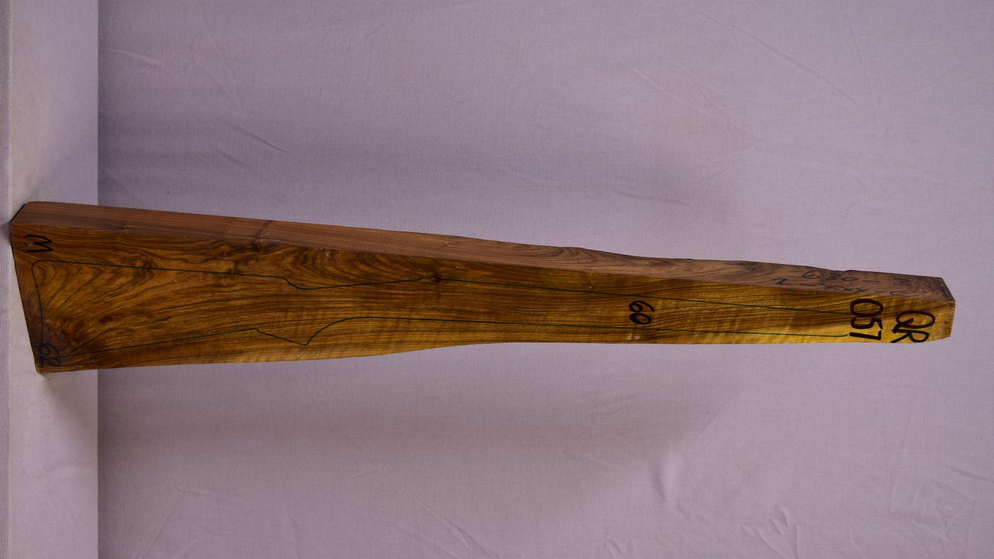 Right side of QR057 stockwood blank