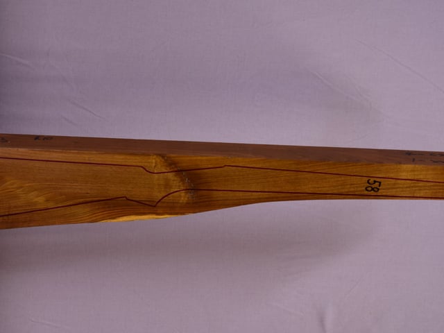 Right side of VR031 stockwood blank