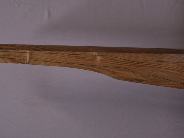 Left side of QR 144 stockwood blank