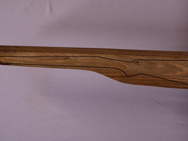 Left side of VR106 stockwood blank