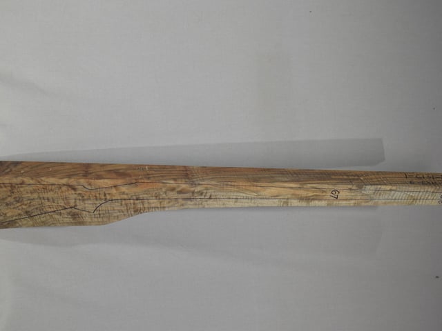 Right side of EXHM 056 stockwood blank