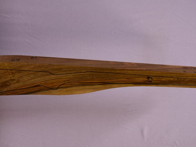 Right side of VR076 stockwood blank