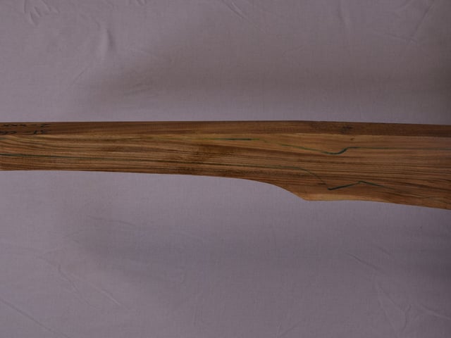 Left side of QR 181 stockwood blank