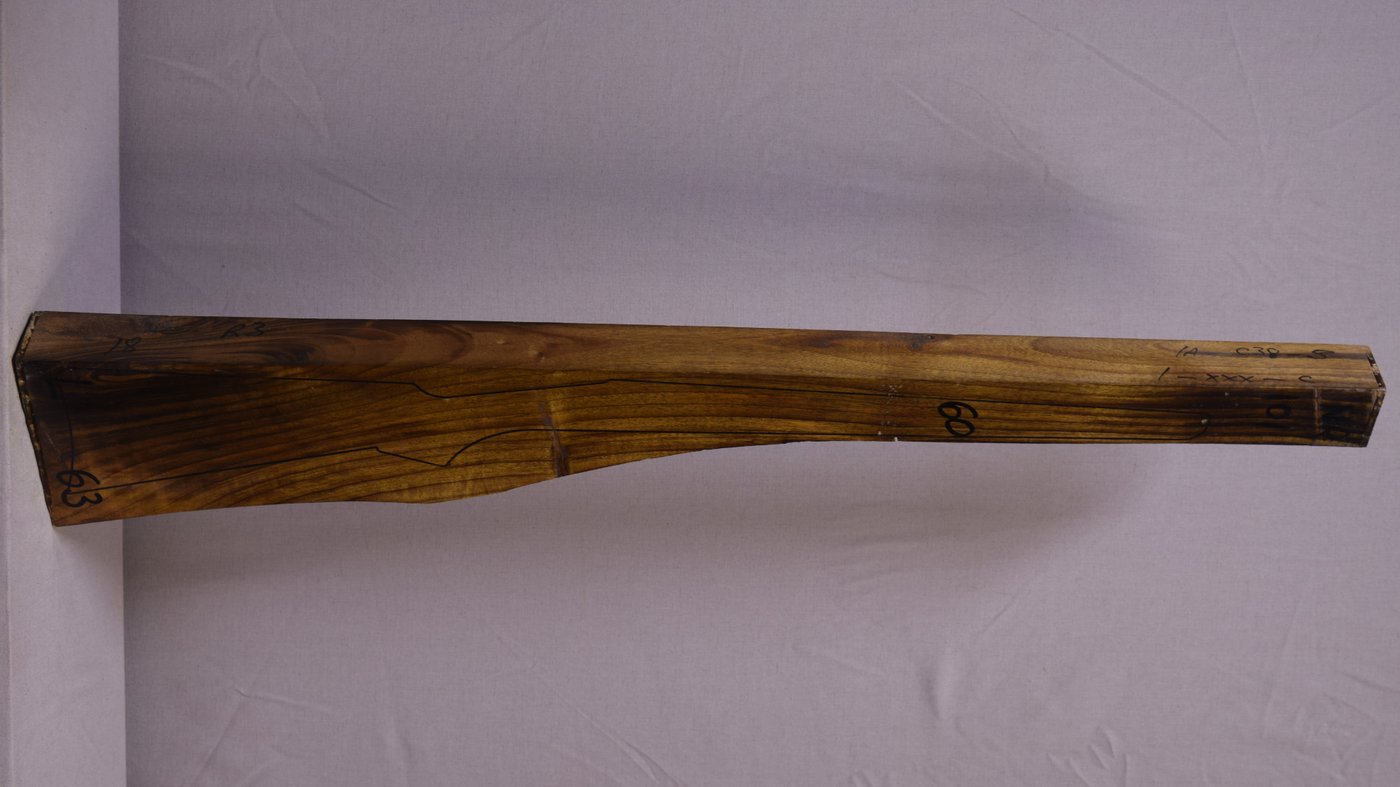 Right side of NR 101 stockwood blank
