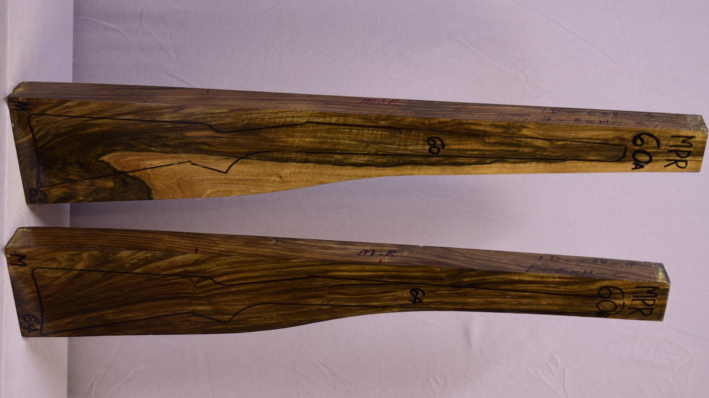 Right side of MPR 60A & 60B stockwood blank