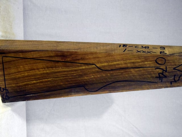 Right side of VS 074 stockwood blank