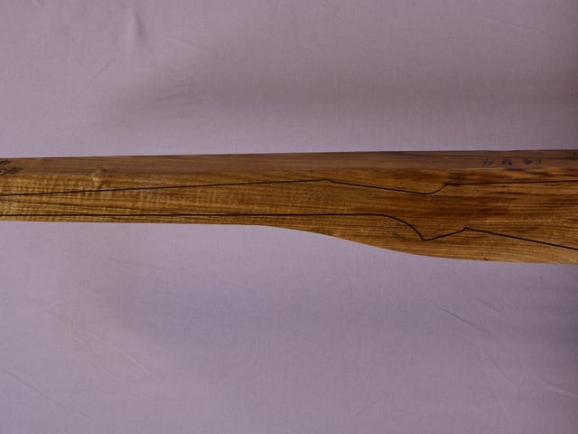 Left side of VR067 stockwood blank
