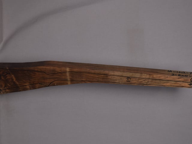 Right side of QM 014 stockwood blank