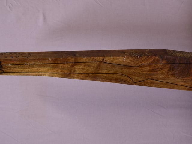 Left side of NR069 stockwood blank