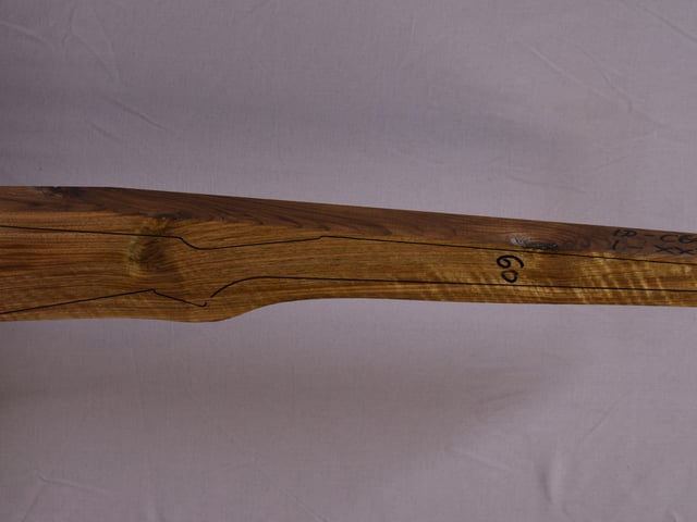 Right side of NR 168 stockwood blank